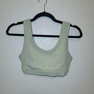 Alo Wellness Sports Bra Mint Green Size Small Yoga